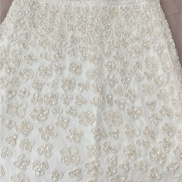 Mac Duggal Floral Beaded Sheath Dress size 6 - Picture 12 of 13